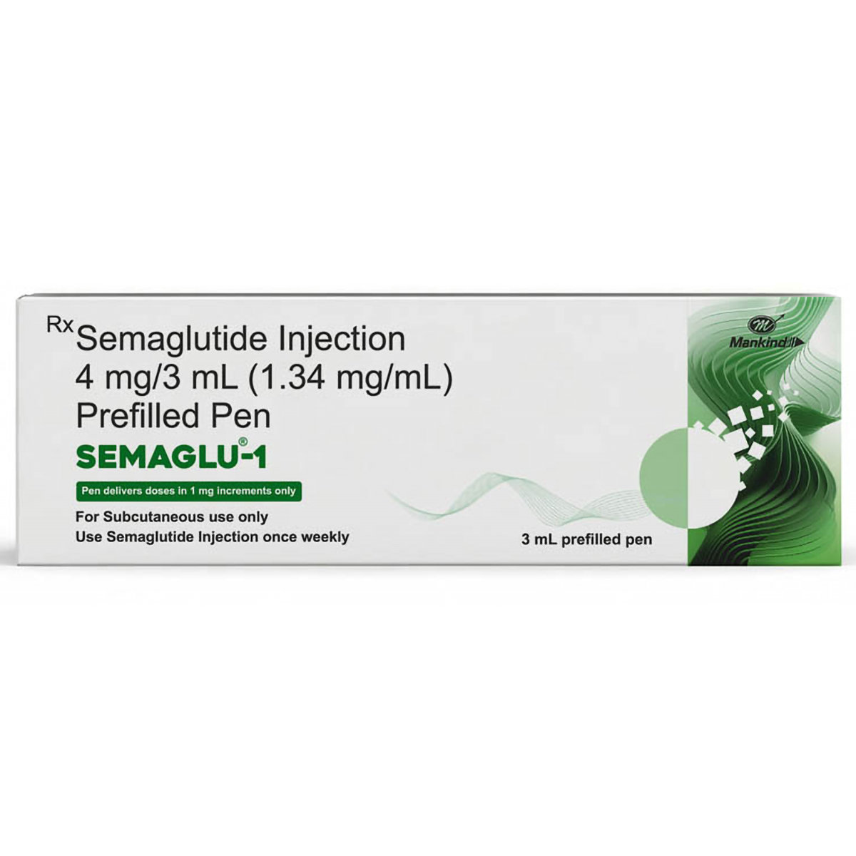 Semaglu 4 mg Prefilled Pen Injection 3 ml Semaglu 4 mg Prefilled Pen Injection 3 ml