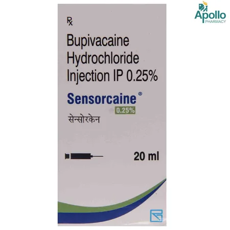 Sensorcaine 20ml 0.25 % Injection