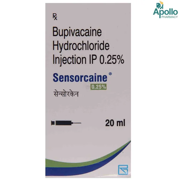 Sensorcaine 20ml 0.25 % Injection