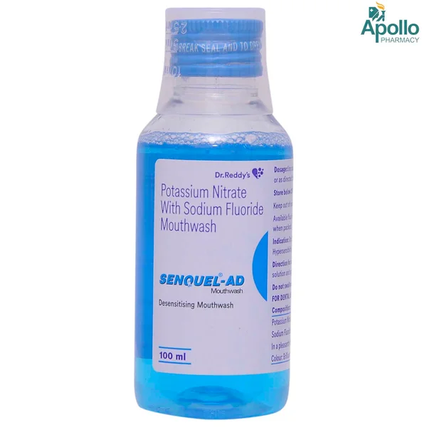 Senquel AD Mouth Wash 100 ml, Pack of 1 MOUTH WASH