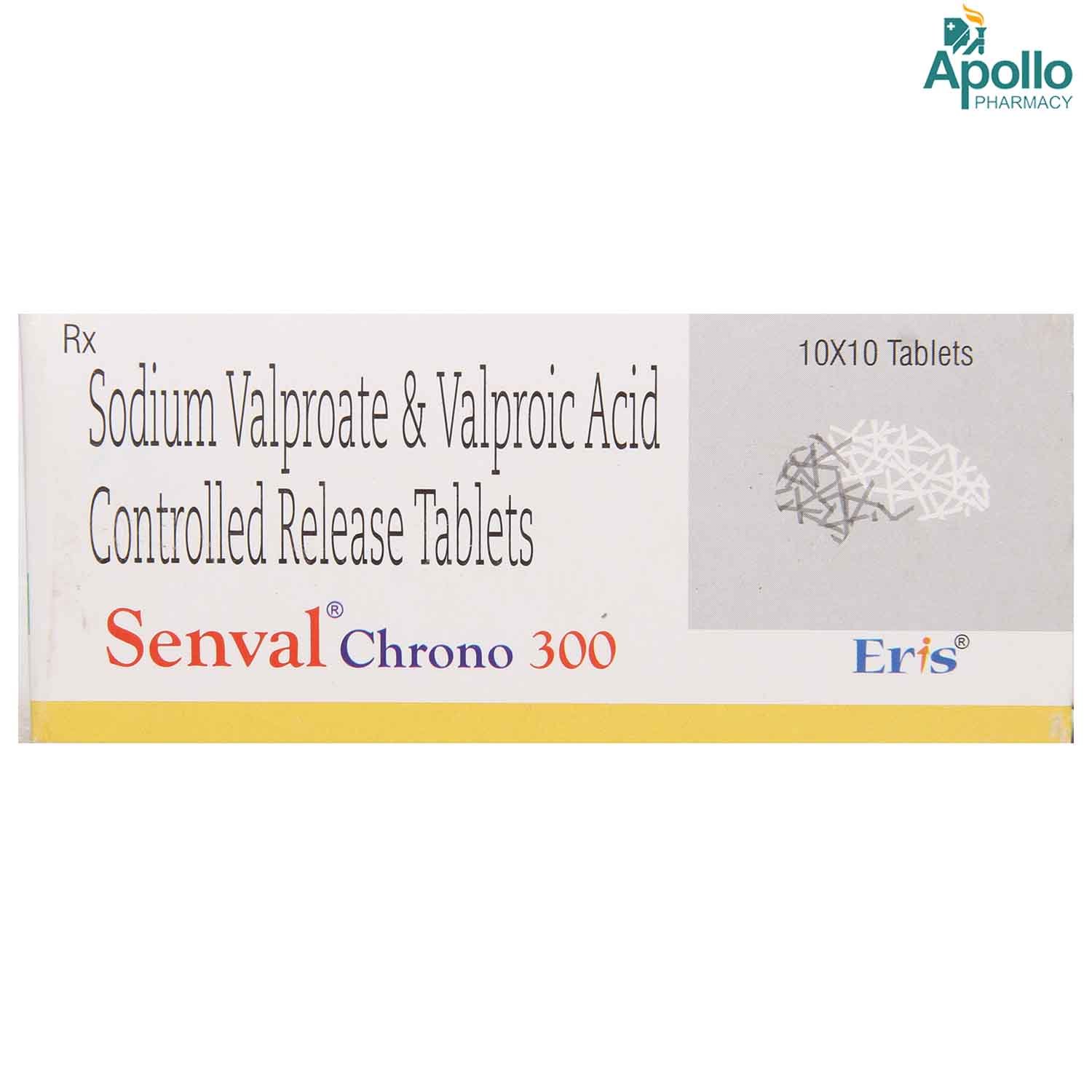 Senval Chrono 300Mg Tablet 10'S, Pack of 10 TabletS Senval Chrono 300Mg Tablet 10'S, Pack of 10 TabletS