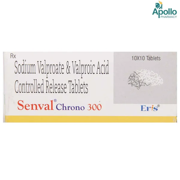 Senval Chrono 300Mg Tablet 10'S, Pack of 10 TabletS