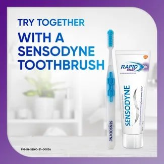 Sensodyne Rapid Relief Toothpaste, 40 gm, Pack of 1 Sensodyne Rapid Relief Toothpaste, 40 gm, Pack of 1