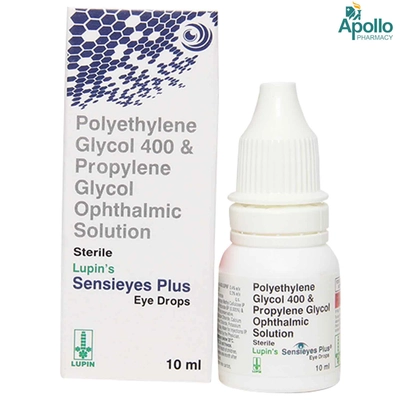 Sensieyes Plus Eye Drops 10 ml, Pack of 1 EYE DROPS