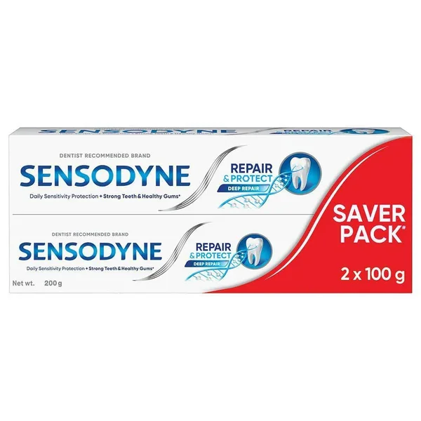 Sensodyne Repair & Protect Toothpaste, 200 gm (2x100 gm)
