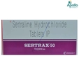 Sertrax 50 mg Tablet 10's