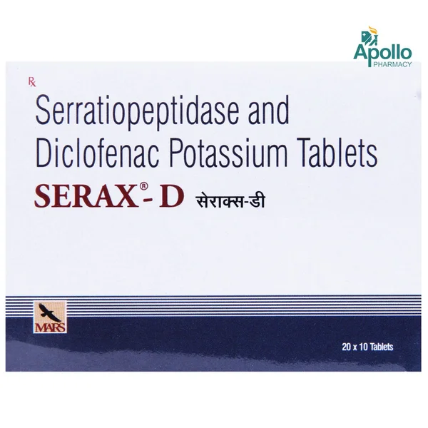 Serax-D Tablet 10's, Pack of 10