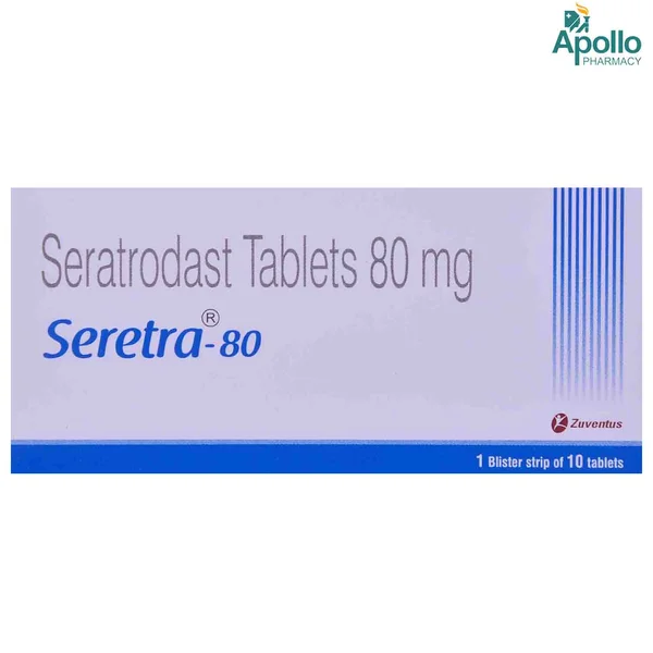 Seretra 80 Tablet 10's