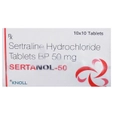 Sertanol-50 Tablet 10's
