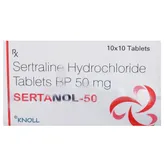 Sertanol-50 Tablet 10's, Pack of 10 TABLETS
