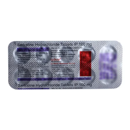 Sertagress 100 Tablet 10's