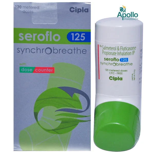 Seroflo 125 Synchrobreathe 120 mdi, Pack of 1