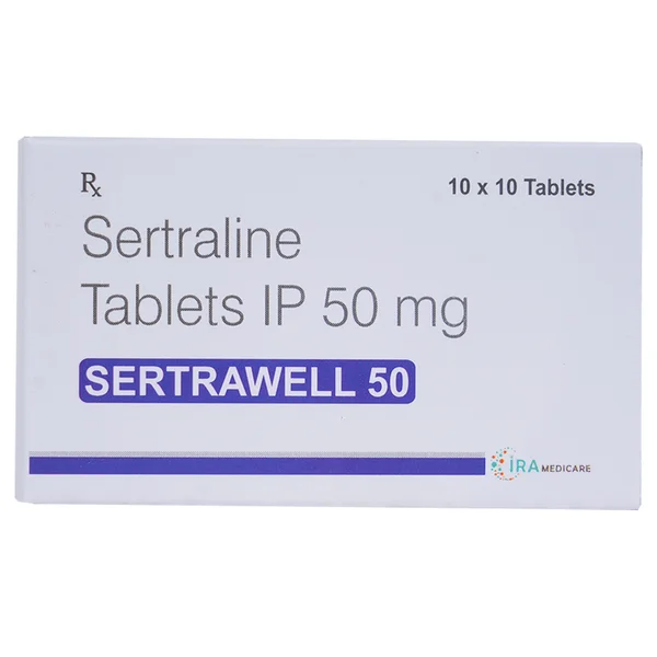 Sertrawell 50 Tablet 10's, Pack of 10