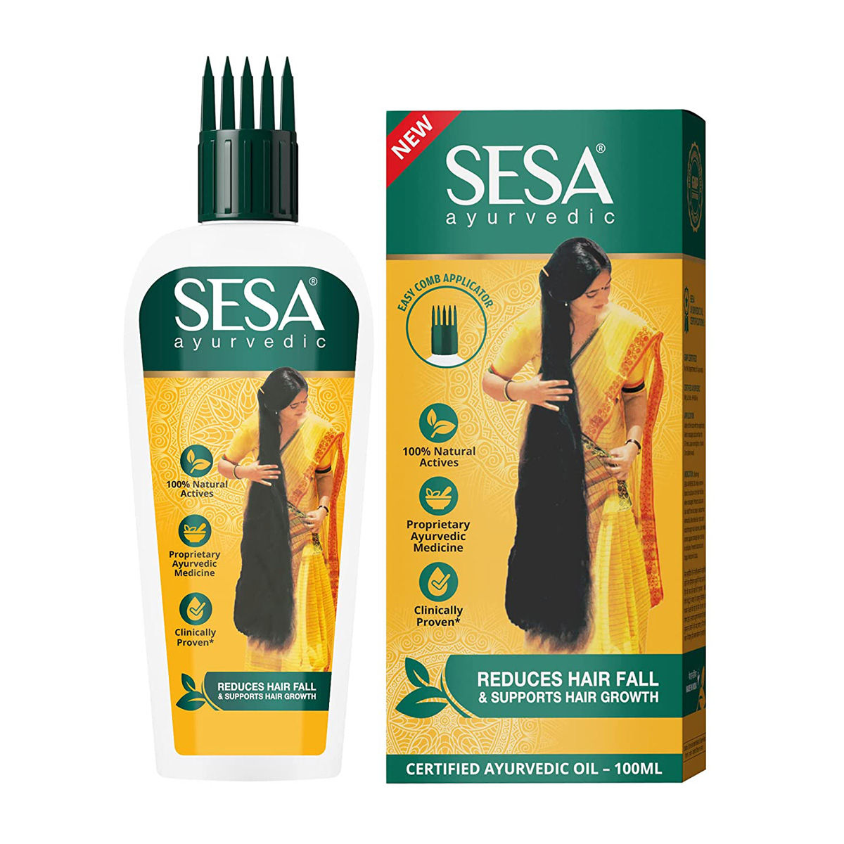 Sesa Ayurvedic Hair Oil, 100 Ml Price, Uses, Side Effects, Composition ...