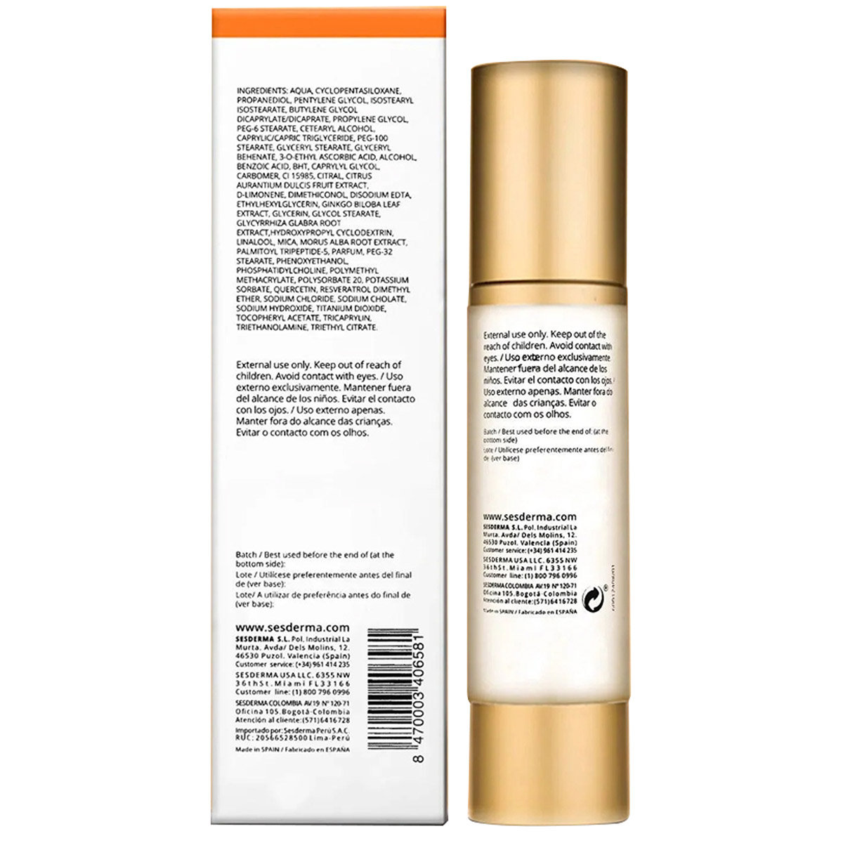 Sesderma C-Vit Radiance Glowing Fluid 50 ml, Pack of 1 Sesderma C-Vit Radiance Glowing Fluid 50 ml, Pack of 1