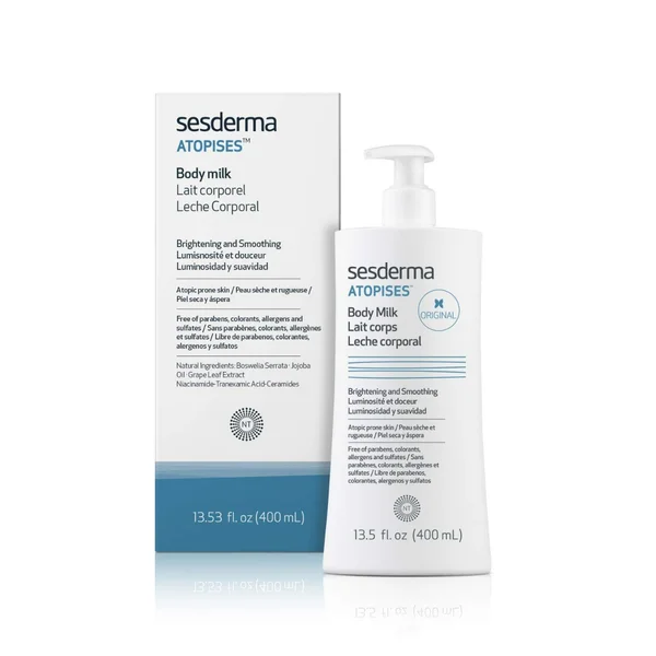 Sesderma Atopises Body Milk Lotion 400 ml, Pack of 1