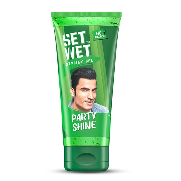 Set Wet Party Shine Styling Hair Gel, 100 ml