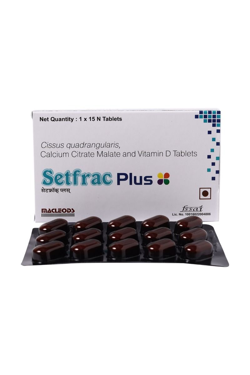 Buy Setfrac Plus Tablet 15`s Online