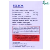 Setzox Tablet 10's, Pack of 10 TabletS