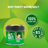 Set Wet Styling Party Shine Hair Gel, 250 gm, Pack of 1