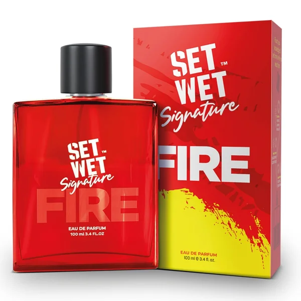 Set Wet Signature Fire Perfume, 100 ml