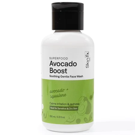 Skin Fx Superfood Avocado Boost Soothing Face Wash, 100 ml