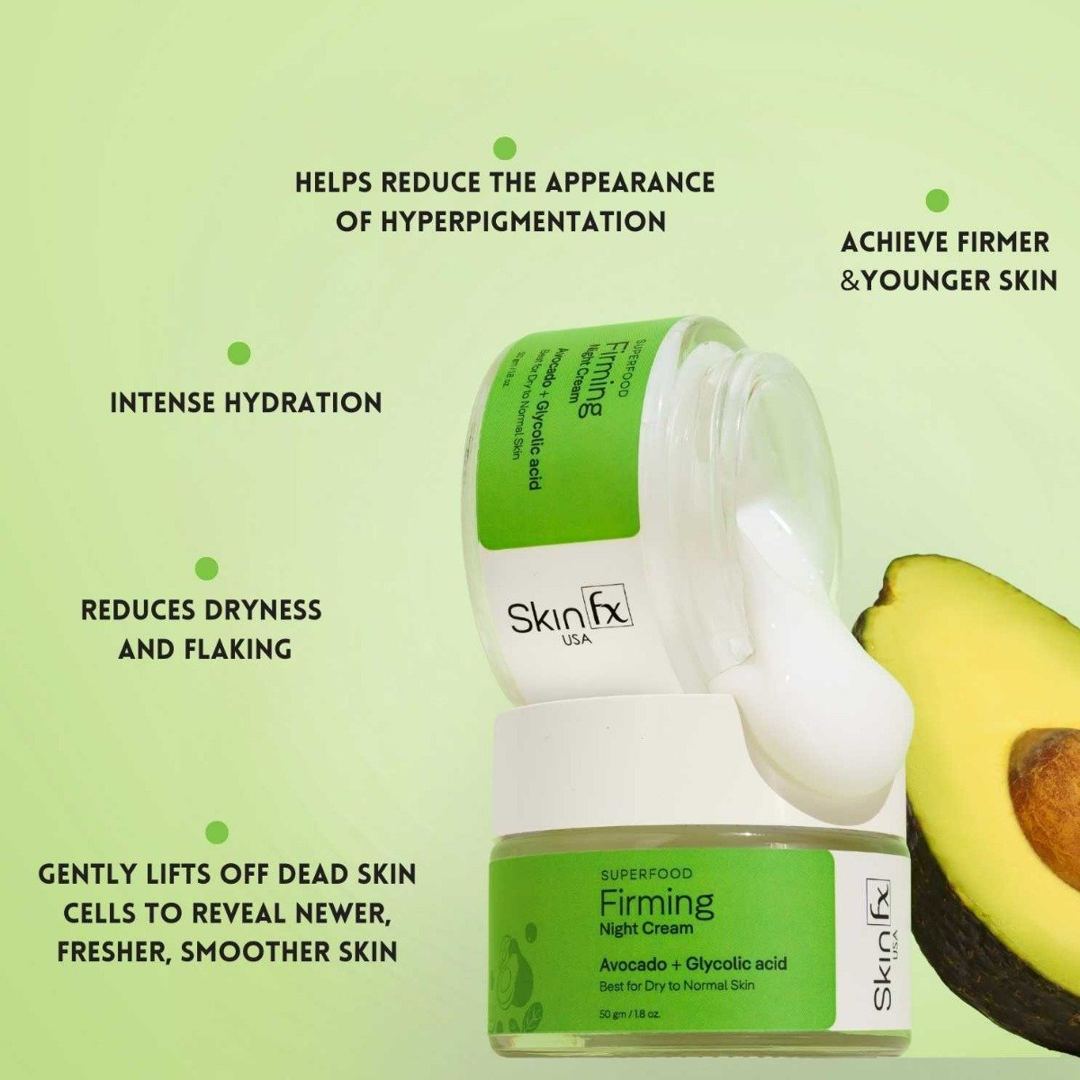 Skin Fx Superfood Firming Night Cream, 50 gm, Pack of 1 Skin Fx Superfood Firming Night Cream, 50 gm, Pack of 1