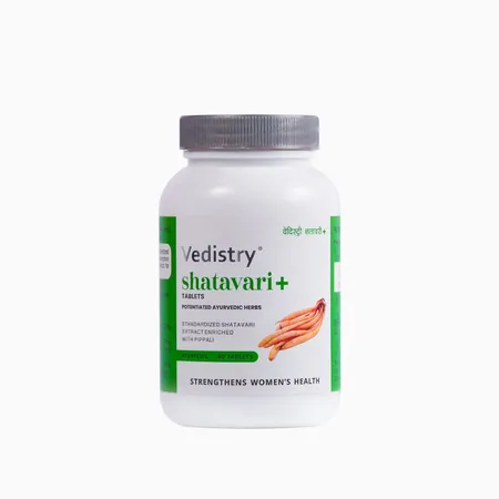 Vedistry Shatavari Plus, 60 Tablets
