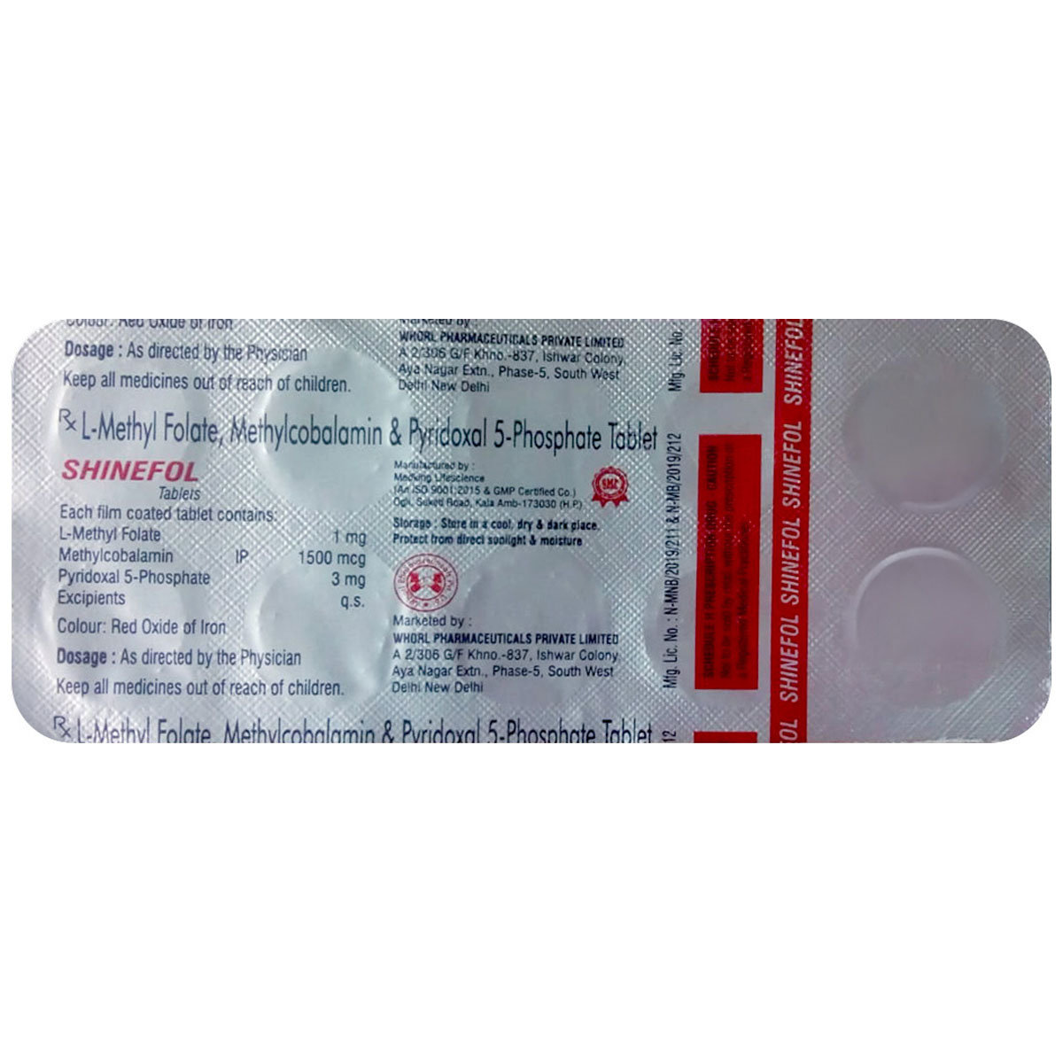 Shinefol Tablet 10's, Pack of 10 Shinefol Tablet 10's, Pack of 10