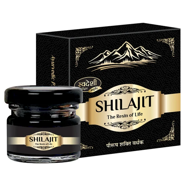 Swadeshi Ayurved Shilajit The Resin Of Life, 20 gm