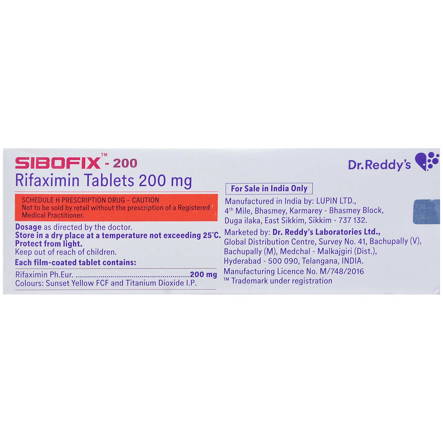 Sibofix-200 Tablet 10's, Pack of 10 TABLETS Sibofix-200 Tablet 10's, Pack of 10 TABLETS