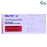 Sicriptin 1.25 Tablet 10's, Pack of 10 TabletS