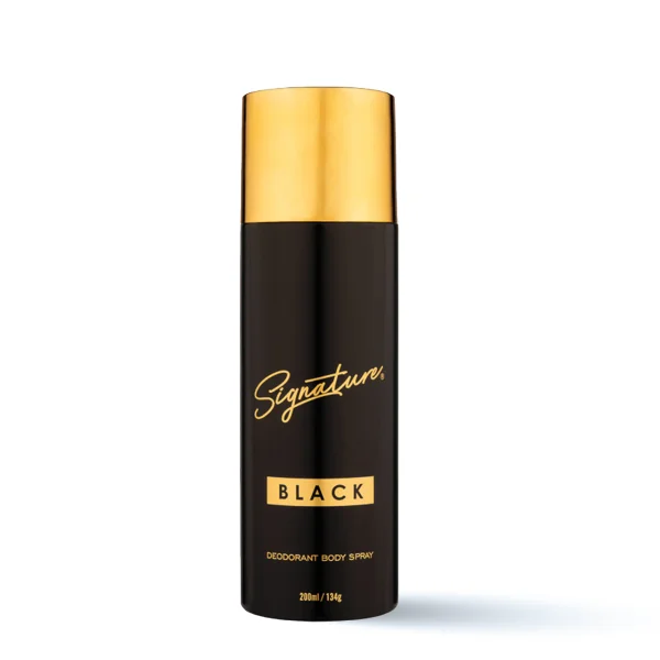 Signature Black Fragrance Body Spray, 200 ml