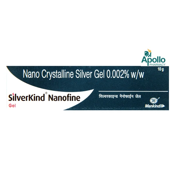 Silverkind Nano Fine Gel 10 gm, Pack of 1 Gel