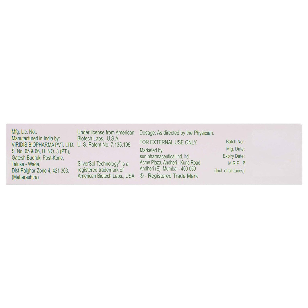 Silverex Heal Gel 15 gm, Pack of 1 OINTMENT Silverex Heal Gel 15 gm, Pack of 1 OINTMENT