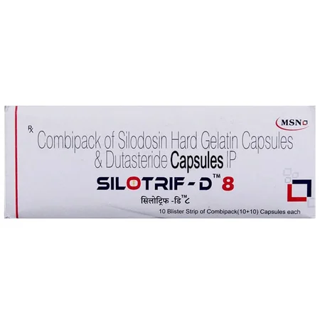 Silotrif-D 8 Capsule Combipack 1's