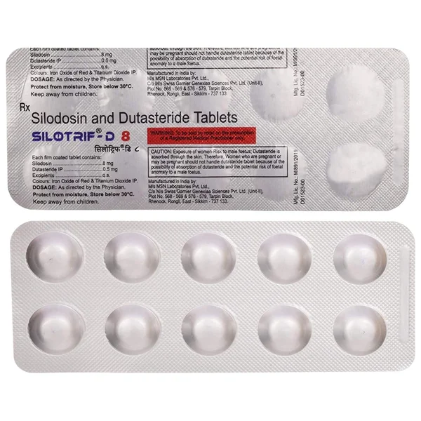 Silotrif-D 8 Capsule 10's, Pack of 10