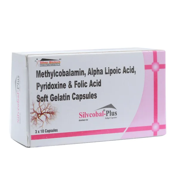 Silvcobal-Plus Softgel Capsule 10's