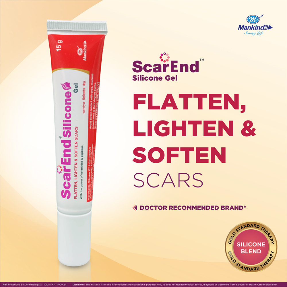 Buy ScarEnd Silicone Gel 15 gm | 19 Minutes Delivery | Apollo Pharmacy