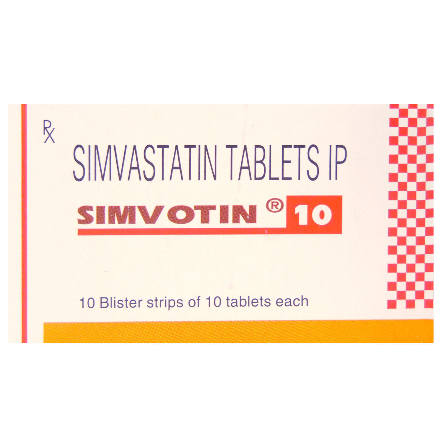 Buy Simvotin 10 Tablet 10's Online