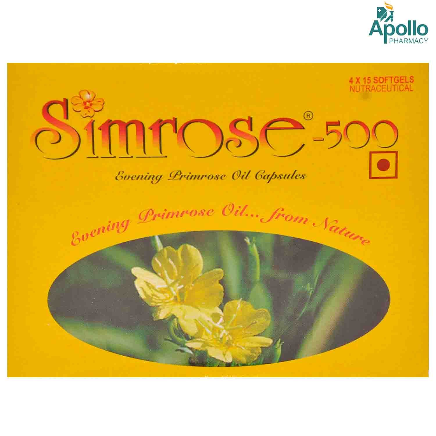 Buy Simrose-500 Capsule 15's Online
