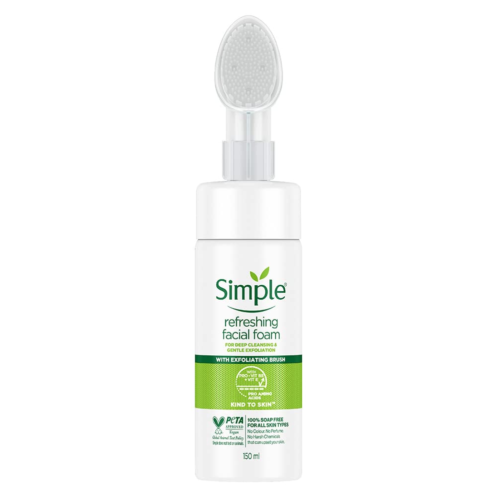 Buy Simple Kind To Skin Refreshing Facial Foam, 150 ml Online