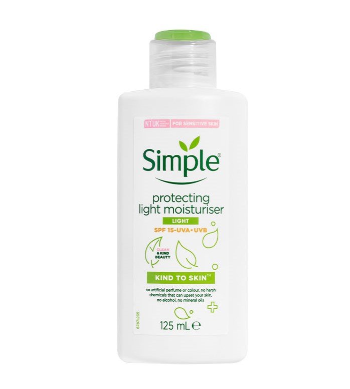 Simple Kind To Skin Protecting Light Moisturiser, 125 ml, Pack of 1 Simple Kind To Skin Protecting Light Moisturiser, 125 ml, Pack of 1