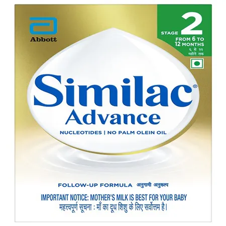 Similac Advance Follow-Up Formula Stage 2 Powder (After 6 Months), 800 gm (2x400 gm) Refill Pack