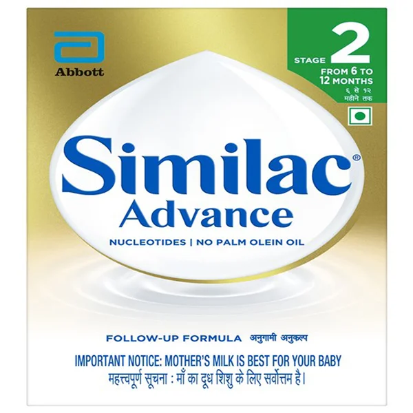 Similac Advance Follow-Up Formula Stage 2 Powder (After 6 Months), 800 gm (2x400 gm) Refill Pack, Pack of 1