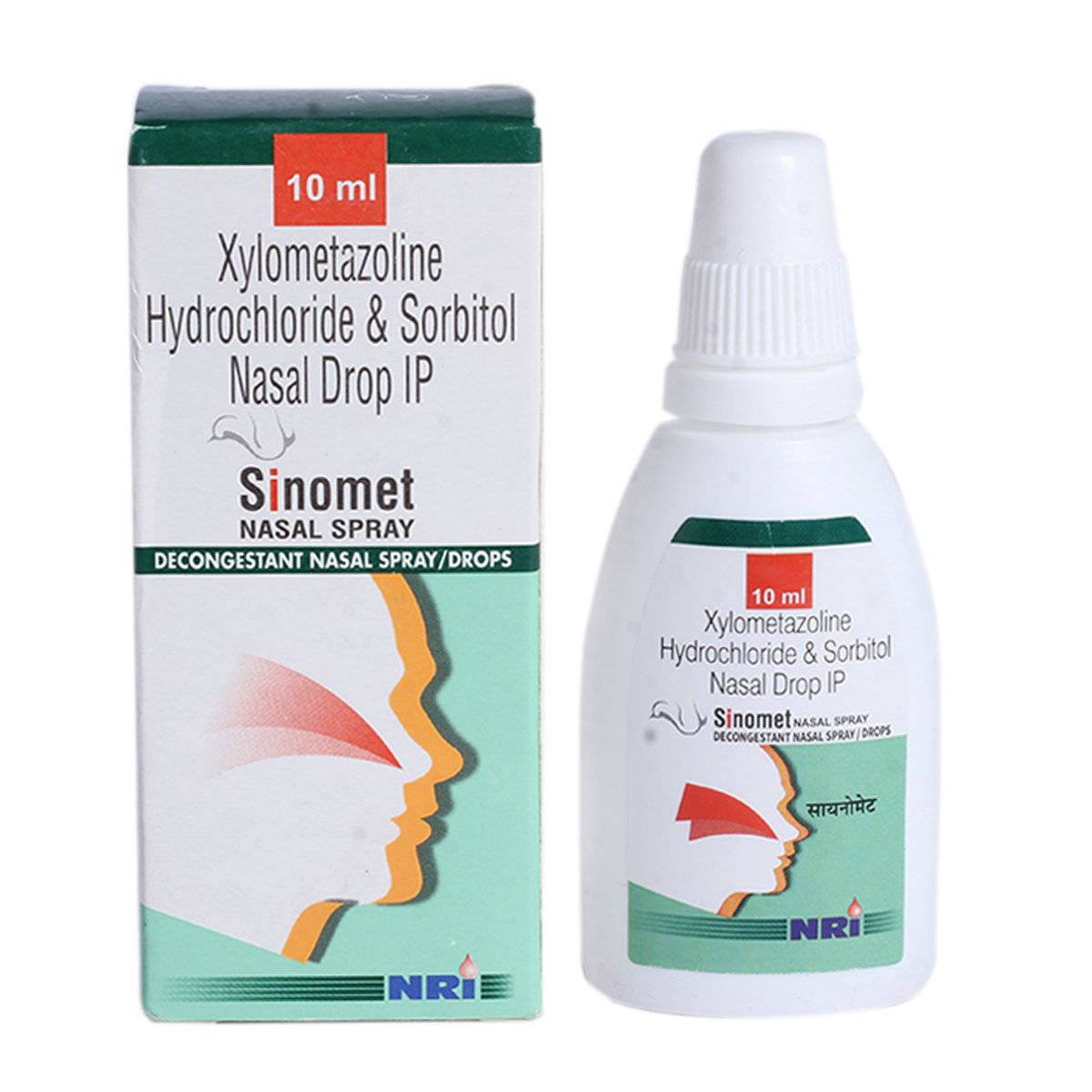SINOMET NASAL DROPS 10ML, Pack of 1 SINOMET NASAL DROPS 10ML, Pack of 1