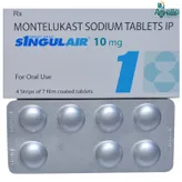 Singulair 10 mg Tablet 7's, Pack of 7 TABLETS