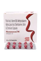 Sioneuron M Capsule 10's, Pack of 10