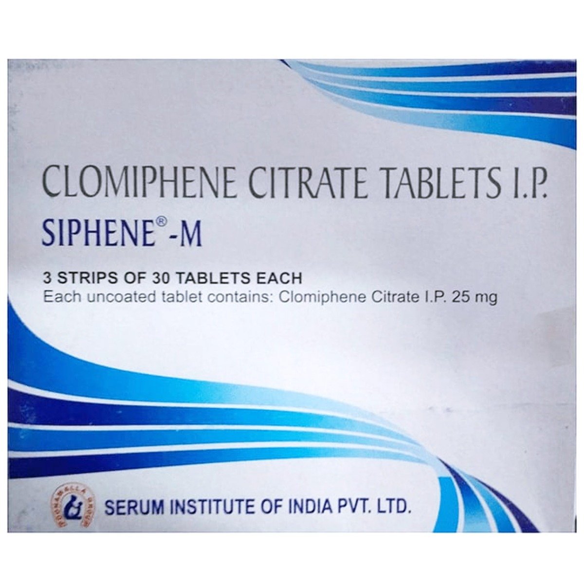 Siphene-M 25 Tablet 30's, Pack of 30 TABLETS Siphene-M 25 Tablet 30's, Pack of 30 TABLETS