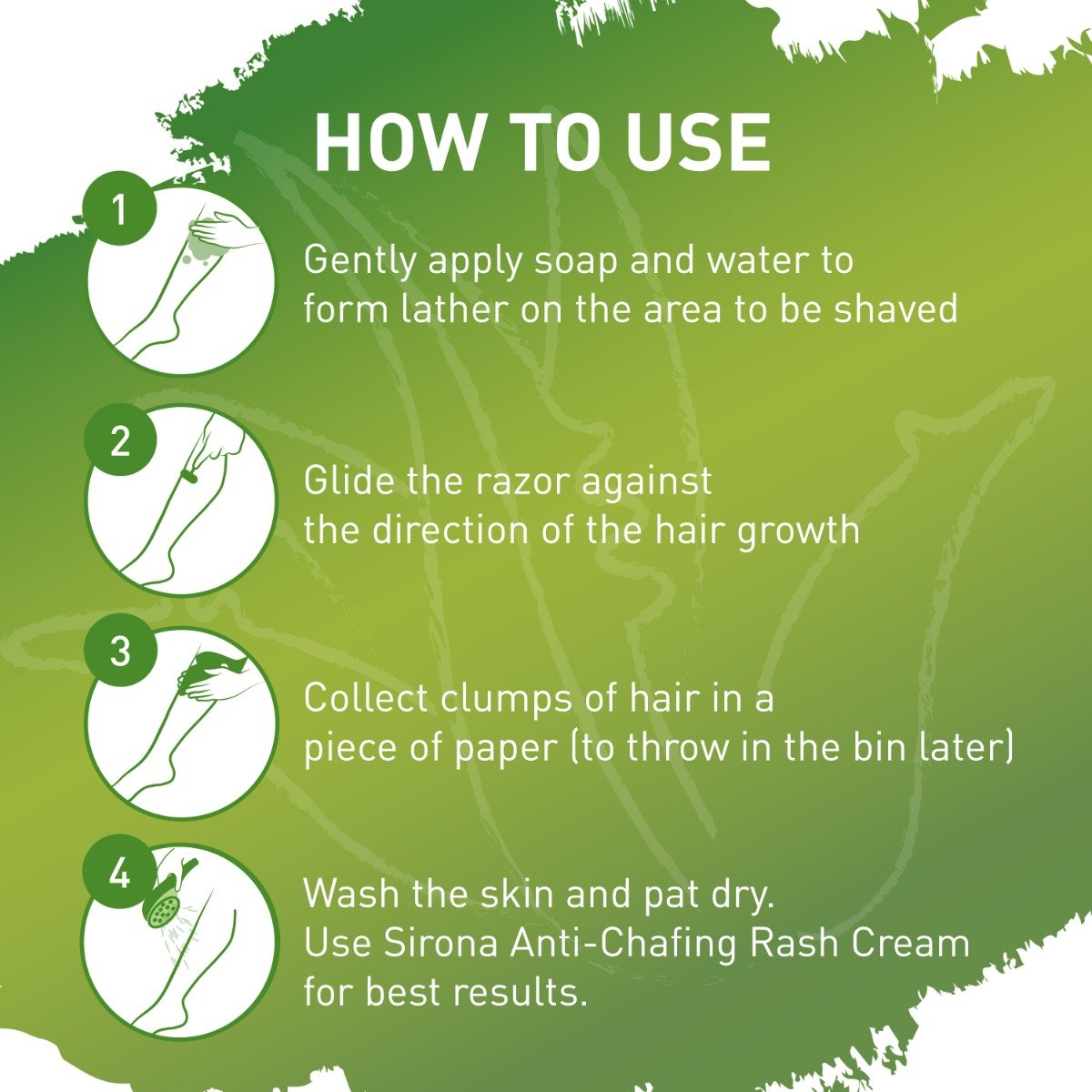 Sirona Aloe-Boost Disposable Twin Blade Razor for Women, 1 Count, Pack of 1 Sirona Aloe-Boost Disposable Twin Blade Razor for Women, 1 Count, Pack of 1